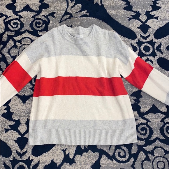 Lucky Brand Striped Sweater - Picture 1 of 9